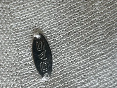 GAS Freizeitkleid Damen Gr. 36/S Weiß Casual Langarm