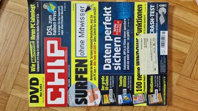 CHIP Zeitschrift 05/2008 Daten sichern Anonym Surfen PC Optimierung
