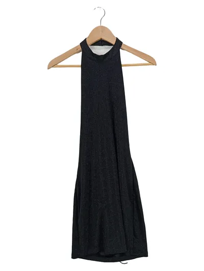 Aiki Keylook Freizeitkleid Damen Elegant Schwarz Gr. S Midikleid Polyester