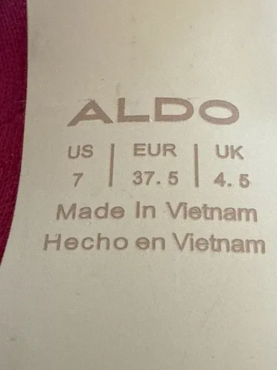 ALDO Sock Boot Stiefelette Damen Rot Gr. 37,5 Elegant Party Synthetik
