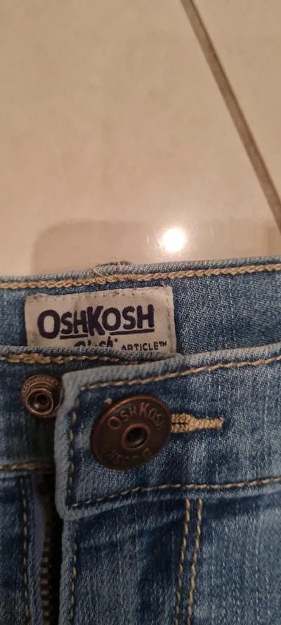 OshKosh B'gosh Jeans Shorts Mädchen Gr. 146 Blau Denim Casual