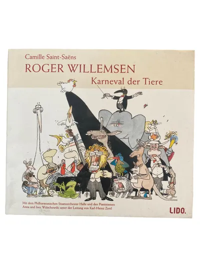 Karneval der Tiere DVD Roger Willemsen Saint-Saëns Klassik Aufführung