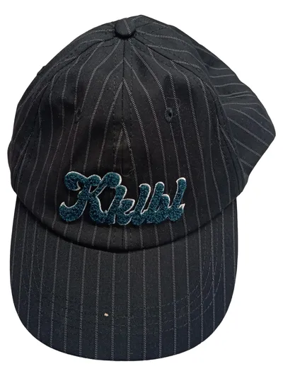 Karo Kauer Baseballcap Schwarz Gestreift Streetwear Cap Damen one size