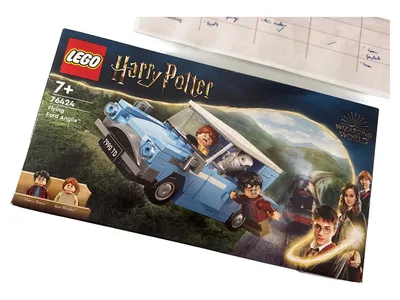 LEGO Harry Potter Flying Ford Anglia 76424 Bauset Auto Kinder Spielzeug Blau