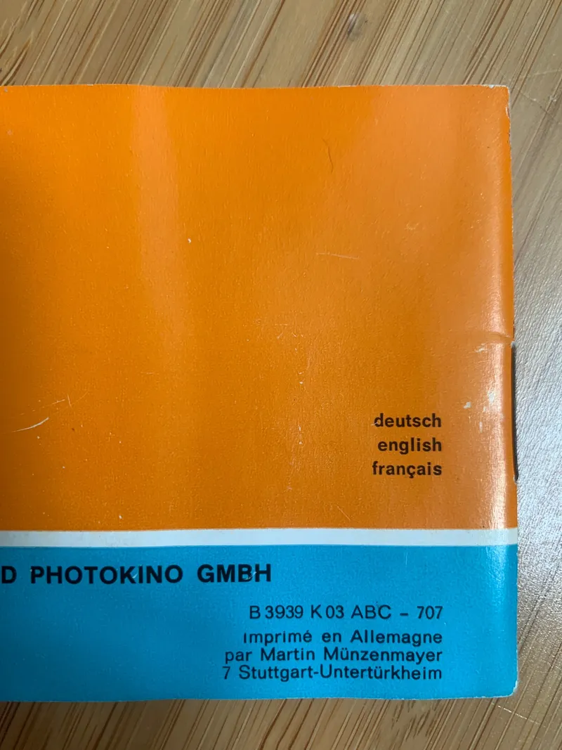 Bauer Super 8 Filmprojektor Zubehör B 3939 K 03 ABC - 707 Schwarz 6