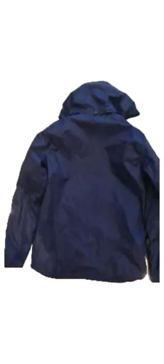 Nike Kinder Trainingsjacke Windbreaker Gr. 147/158 Blau Kapuze