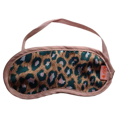 rice Schlafmaske Animal Print Leopardenmuster Damen Mehrfarbig 20 cm
