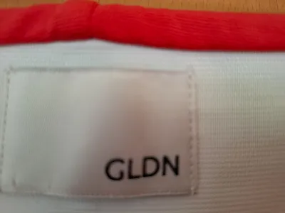 GLDN Stoffhose Damen Gr. 40 Orange Casual Hose