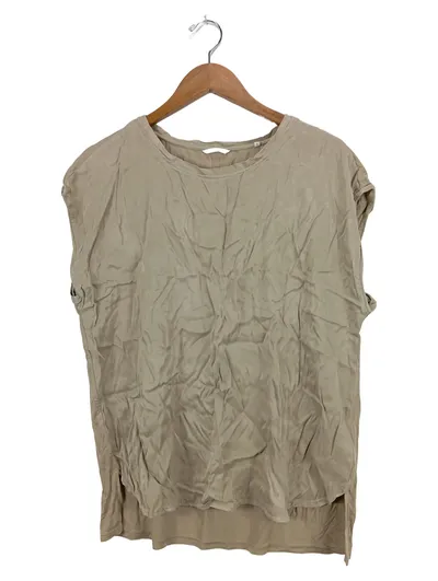 YAYA Damen Freizeitkleid Beige Gr. 42;XL Cupro Casual