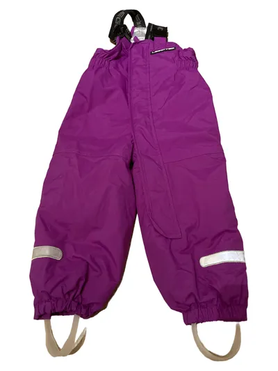 LEGO Wear Kinder Mädchen Latzhose Gr. 86 Lila Outdoor Schneehose Skihose