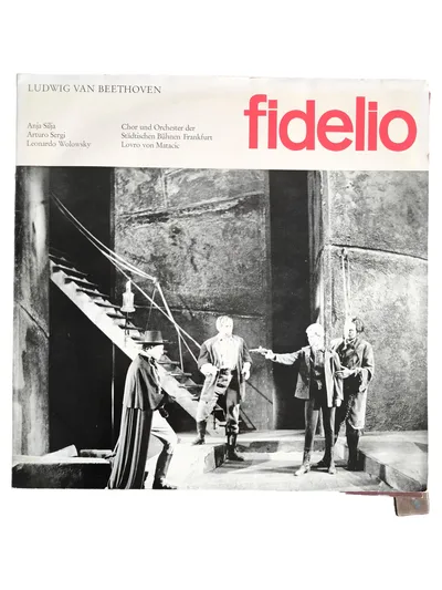 Beethoven Fidelio Lovro von Matacic Vinyl Klassische Aufführung LP
