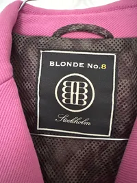 BLONDE No.8 Damen Blazer Jacke Rosa Gr. 38 Baumwolle Casual 3