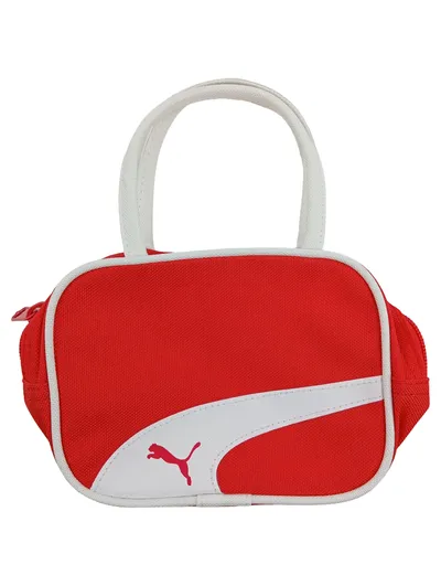 PUMA Sporttasche Minitasche Damen Rot Polyester Handtasche