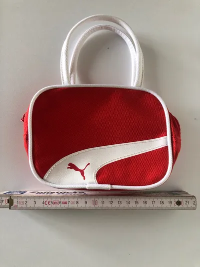 PUMA Sporttasche Minitasche Damen Rot Polyester Handtasche