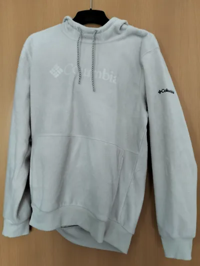 Columbia Herren Kapuzenpullover Hoodie Beige Gr. S