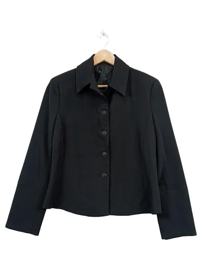 Street One Blazer Damen Klassisch Business Schwarz Gr. 38 Polyester Langarm
