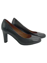 Belmondo Damen Pumps Leder Schwarz Gr. 38 Elegant Business Büro Festlich 1