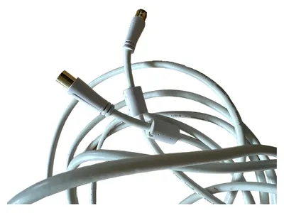 Hama 81371 Antennenkabel TV Koaxialkabel Videokabel Weiß