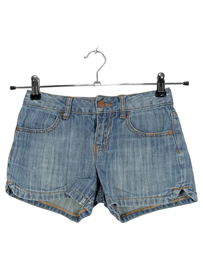 Gap Kids Mädchen Jeans Shorts Gr. 158 Blau Denim Casual