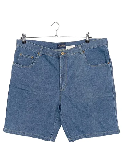 Crossfield Jeans Shorts Herren Größe 28 Blau Casual Baumwolle