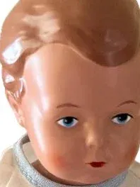 Schildkröt Puppe Junge Klassisch Babypuppe Nostalgisch Beige 26cm