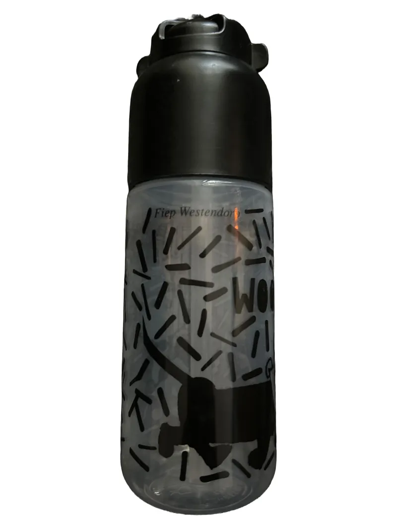 Fiep Westendorp Trinkflasche Hundemotiv Kunststoff Transparent 500ml Kinder 1
