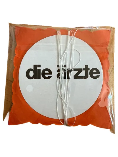 Die Ärzte Filz Girlande Logo Mehrfarbig Party Deko Band Merch