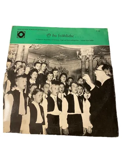O du fröhliche - Berliner Motettenchor Vinyl LP Weihnachten Deutscher