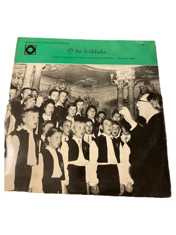 O du fröhliche - Berliner Motettenchor Vinyl LP Weihnachten Deutscher 1
