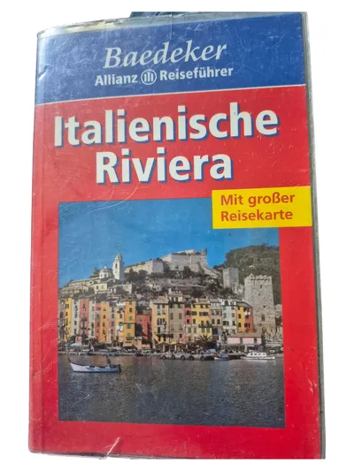 Baedeker Reiseführer Italienische Riviera + Große Reisekarte Deutsch