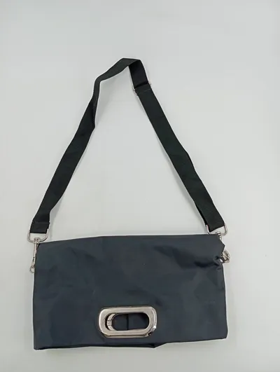 Reisenthel Damen Umhängetasche Schwarz Modern Polyester Tasche 38x42cm
