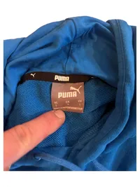 PUMA Herren Kapuzenpullover Hoodie Blau Gr. L Kängurutasche Sportlich 5