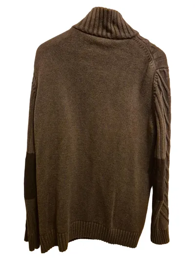 s.Oliver Herren Strickpullover Zopfmuster Grau XL Casual Langarm