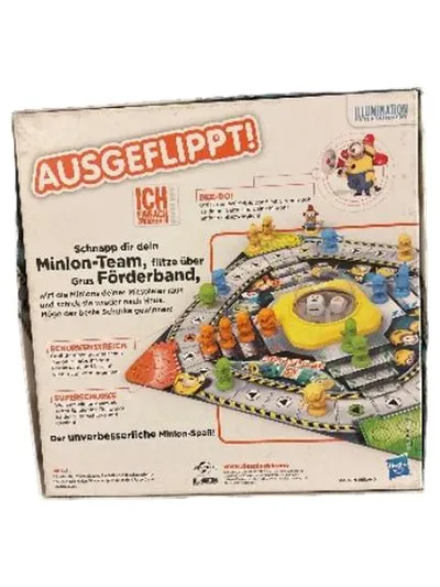 Hasbro Gaming Ausgeflippt! Minions Brettspiel 17 Figuren ab 5 Jahre