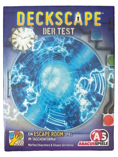 Deckscape Der Test Escape Room Kartenspiel Abacusspiele Martino Chiacchiera