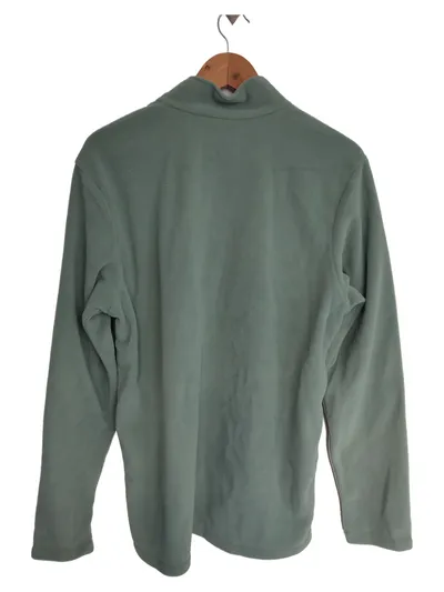 Jack Wolfskin Fleecepullover Herren Gr. L Grün Outdoor