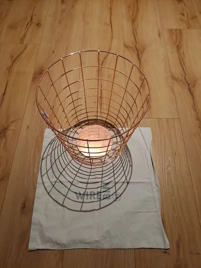 Menu Wire Basket Aufbewahrungskorb Kupfer Modern 35cm