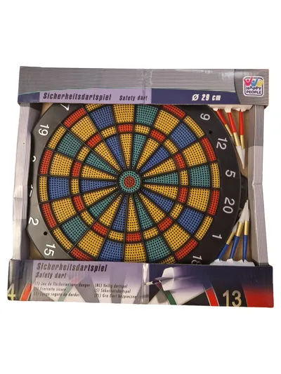 Happy People Dartspiel Sicherheitsdartspiel Zielspielzeug Mehrfarbig Kinder