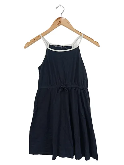 Terranova Freizeitkleid Kinder Gr. 158 Schwarz Casual Baumwolle