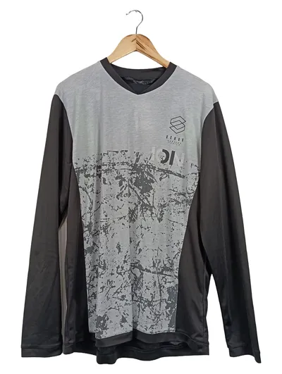 ION Herren Langarmshirt Sportlich Schwarz Gr. XL Polyester