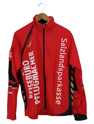 Hummel HV Rot-Weiss Stassfurt Trainingsjacke Damen Gr. 38 Rot Sportlich