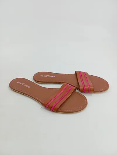 Görtz Damen Sandalen Braun Gr. 38 Casual Pantoletten