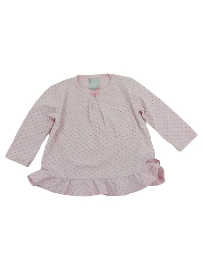 Coccodrillo Baby Body Mädchen Rosa Punkte Rüschen Gr. 74 Baumwolle