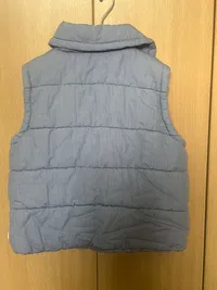 Babyface Kinder Steppweste Gr. 104 Blau Kariert Outdoor Weste 3