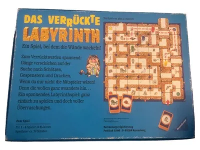 Ravensburger Das verrückte Labyrinth Brettspiel Familienspiel ab 8 Jahre