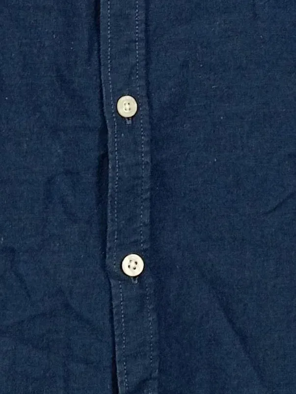 CASUAL FRIDAY Herren Hemd Blau Gr. M Langarm Casual Business 3