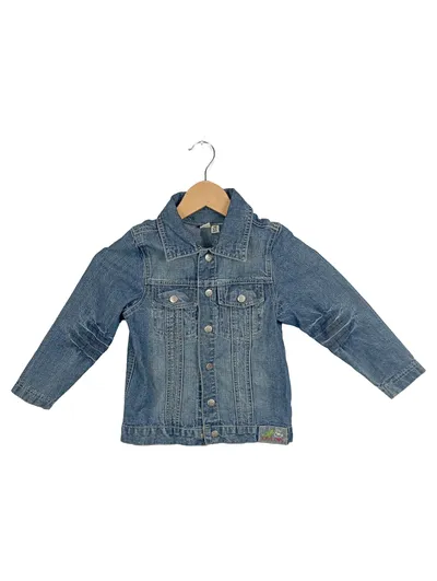 B&B der Bär Jeansjacke Kinder Gr. 110 Blau Casual Denim Jacke