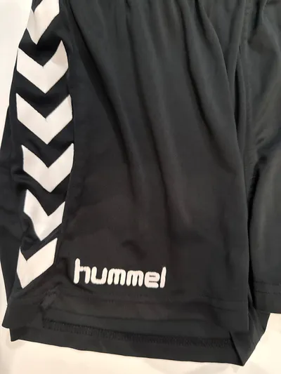 Hummel Sport Shorts Damen Gr. S Grün Polyester Training Fitness