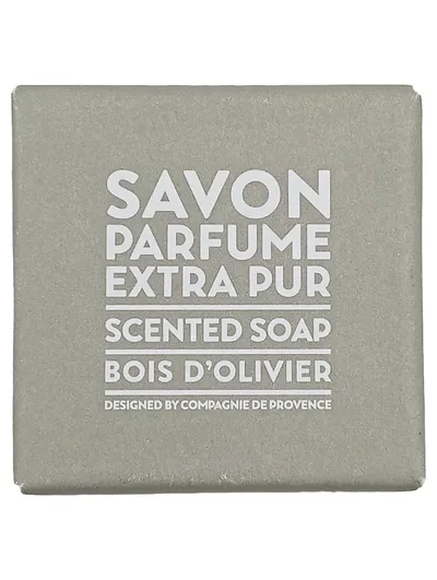 Compagnie de Provence Savon Extra Pur Bois d'Olivier Stückseife 20g Olivenholz