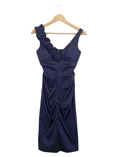 Mariposa Damen festliches Kleid Gr. 32;XXS Blau Elegant Blumen